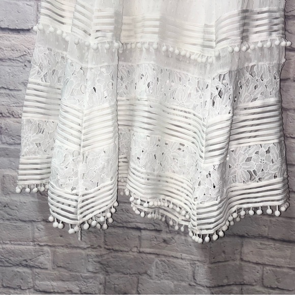 White Lace Boho Dress - Picture 7 of 12